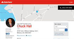 Desktop Screenshot of chuckhallinsurance.com